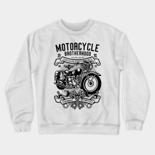 Classic Motorcycle Brotherhood Crewneck Sweatshirt